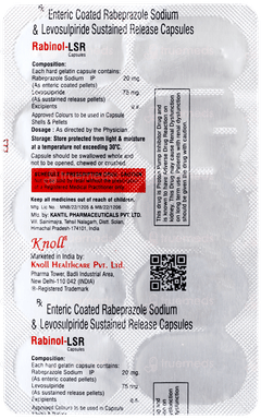 Rabinol Lsr Capsule 10 Rabinol Lsr Capsule 10