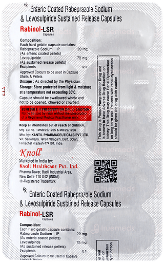 Rabinol Lsr Capsule 10