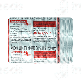 Benimox 500 MG Capsule 10