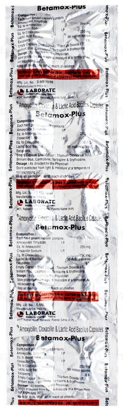 Betamox Plus Capsule 10 Betamox Plus Capsule 10