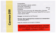 Cavmox 250 Mg Capsule 10 Cavmox 250 Mg Capsule 10