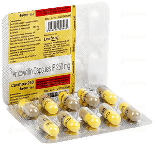 Cavmox 250 Mg Capsule 10