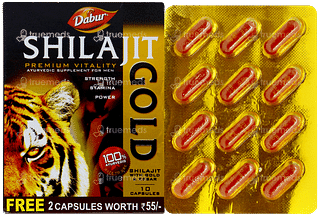 Dabur Shilajit Gold Capsule 12