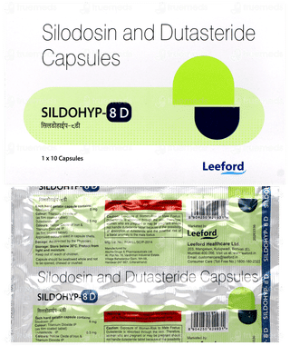 Sildohyp 8 D Capsule 10