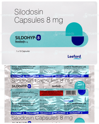 Sildohyp 8 MG Capsule 10