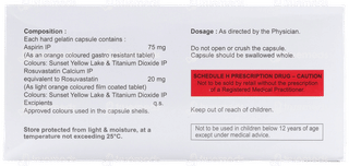 Vasohart 20 Asp Capsule 10