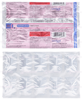 Vasohart 20 Asp Capsule 10