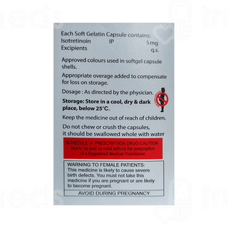 Indotroin 5 MG Soft Gelatin Capsule 10