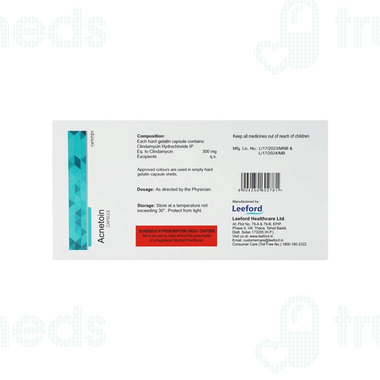 Acnetoin 300 Mg Capsule 10: Uses, Side Effects, Price & Substitutes