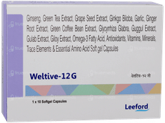 Weltive 12g Capsule 10