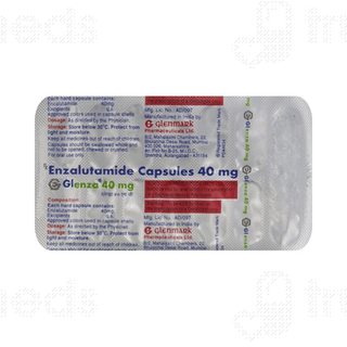 Glenza 40mg Capsule 14