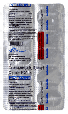 Omipen 20mg Capsule 10