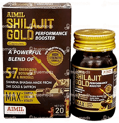 Aimil Shilajit Gold Capsule 20