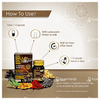 Aimil Shilajit Gold Capsule 20