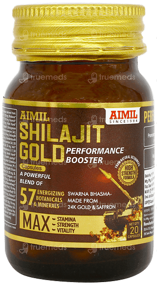 Aimil Shilajit Gold Capsule 20