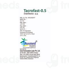 Tacrofast 0.5 Capsule 10