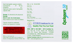 Cyclopure 50 Capsule 10 Cyclopure 50 Capsule 10