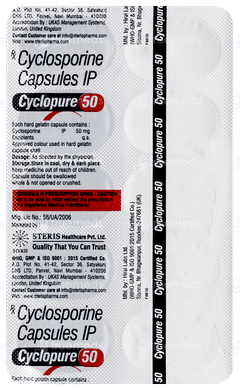 Cyclopure 50 Capsule 10 Cyclopure 50 Capsule 10