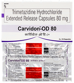 Carvidon Od 80 Capsule 10