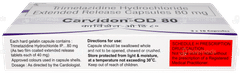Carvidon Od 80 Capsule 10