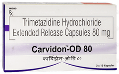 Carvidon Od 80 Capsule 10