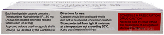 Carvidon Od 80 Capsule 10