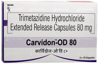 Carvidon Od 80 Capsule 10