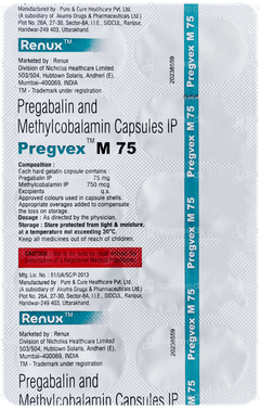 Pregvex M 75 Capsule 10