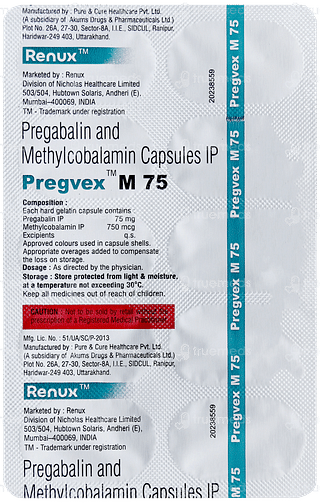 Pregvex M 75 Capsule 10