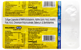 Walcobal Plus Capsule 10