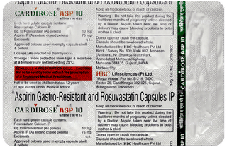 Cardirose Asp 10 Capsule 10