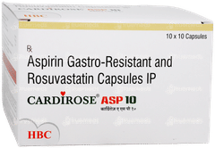 Cardirose Asp 10 Capsule 10