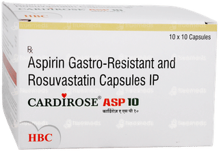 Cardirose Asp 10 Capsule 10