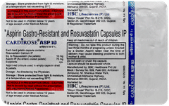 Cardirose Asp 10 Capsule 10