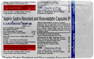 Cardirose Asp 10 Capsule 10