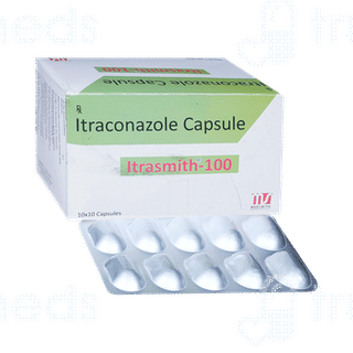 Itrasmith 100mg Capsule 10