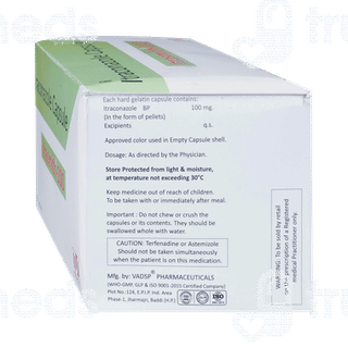 Itrasmith 100mg Capsule 10