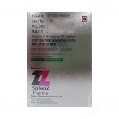 Splenz E Plus Softgel Capsule 10
