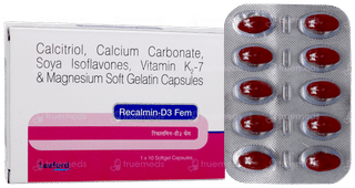 Recalmin D3 Fem Softgel Capsule 10