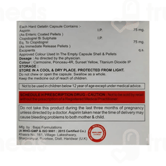 Clopirest Asp 75 Capsule 10 Clopirest Asp 75 Capsule 10