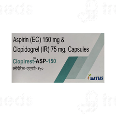 Clopirest Asp 150 Capsule 10 Clopirest Asp 150 Capsule 10