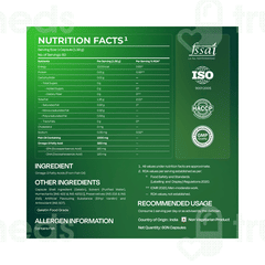 Nutrabay Wellness Omega 3 Fish Oil 1000 Mg Softgel Capsule 60