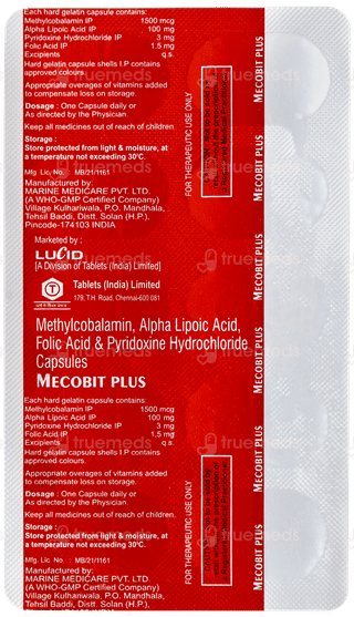 Mecobit Plus Capsule 10