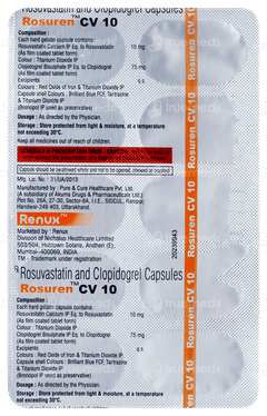 Rosuren Cv 10 Capsule 10