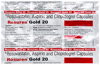 Rosuren Gold 20 Capsule 10