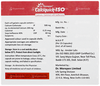 Calciquick Iso Capsule 15