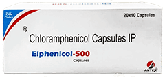 Elphenicol 500 Capsule 10 Elphenicol 500 Capsule 10
