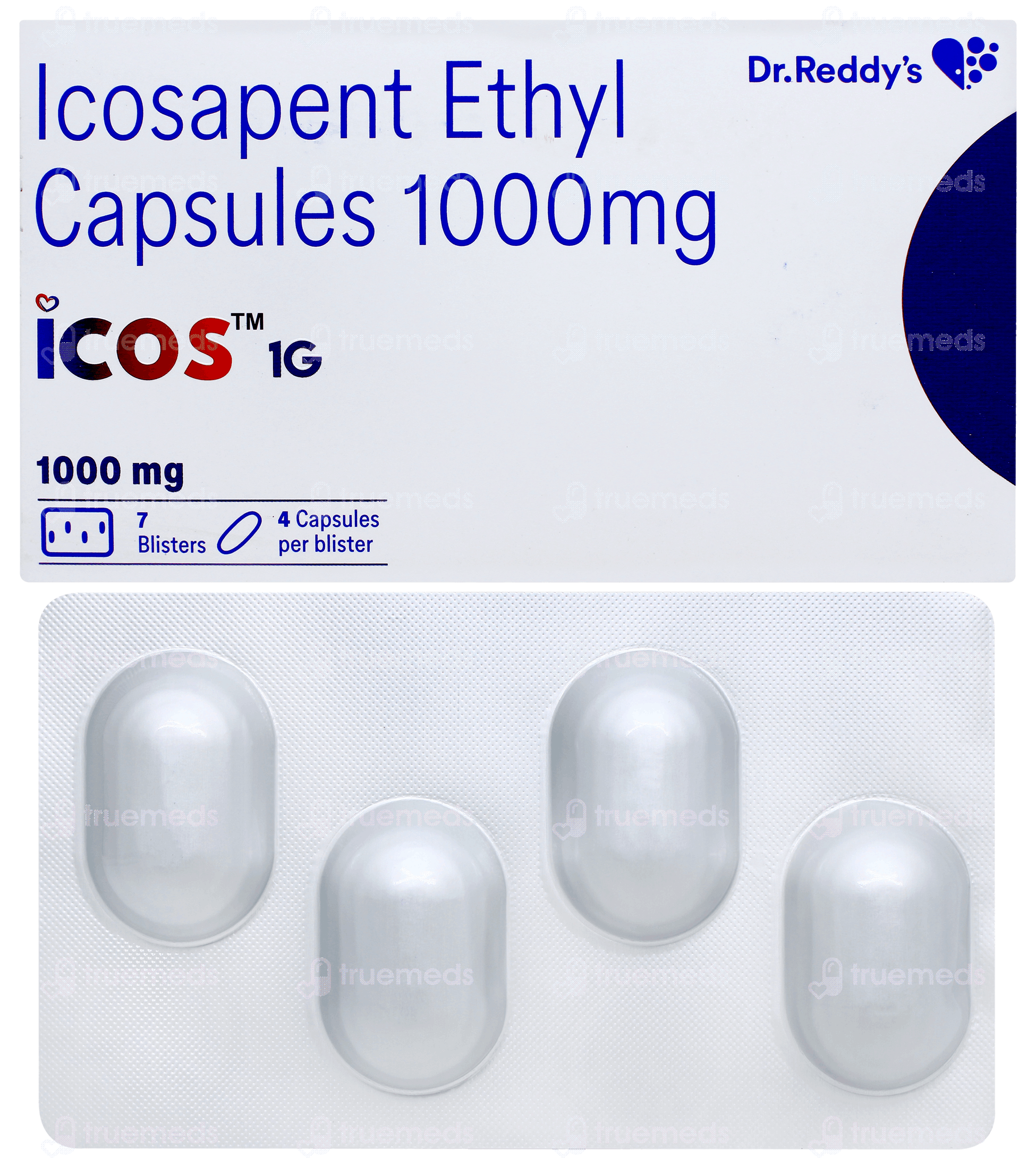 Icos 1g Capsule 4 - Uses, Side Effects, Dosage, Price | Truemeds