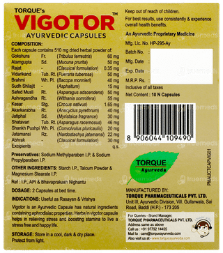 Vigotor Ayurvedic Capsule 10