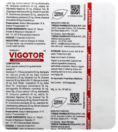 Vigotor Ayurvedic Capsule 10
